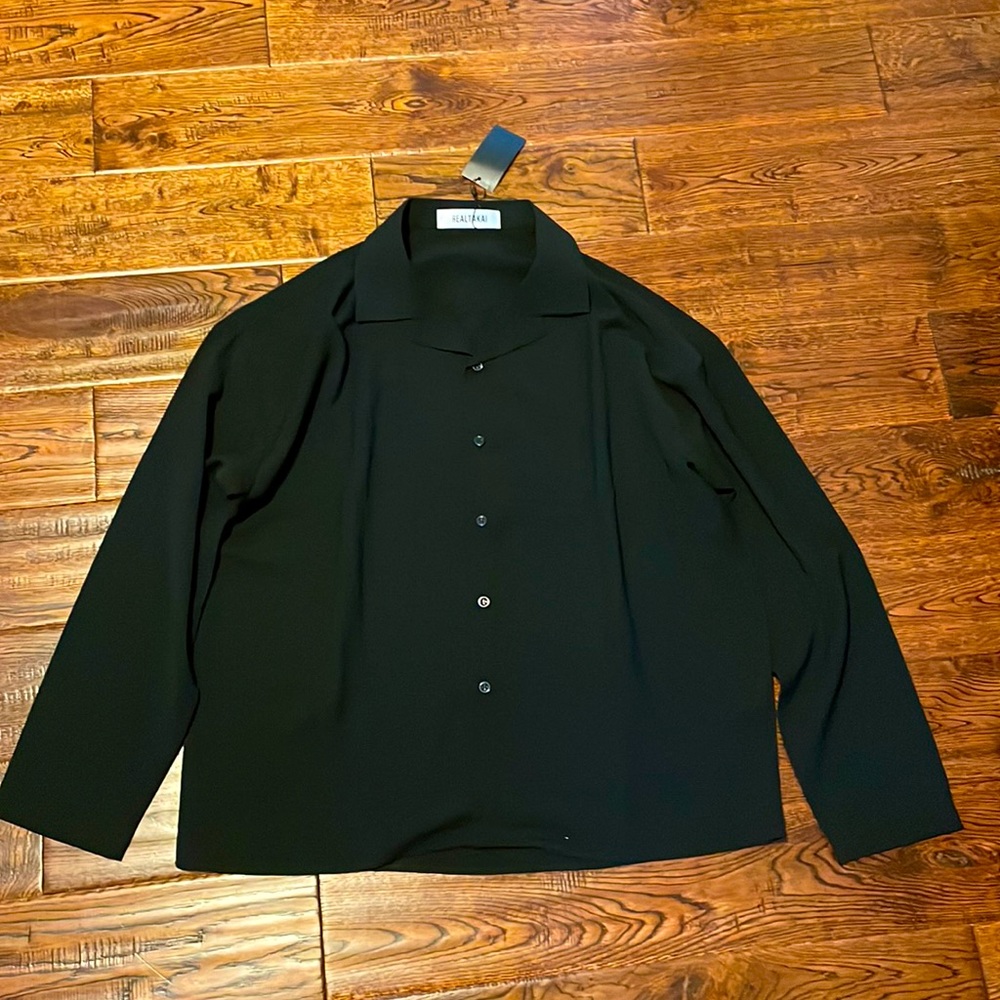 Realtakai Silk Button Up